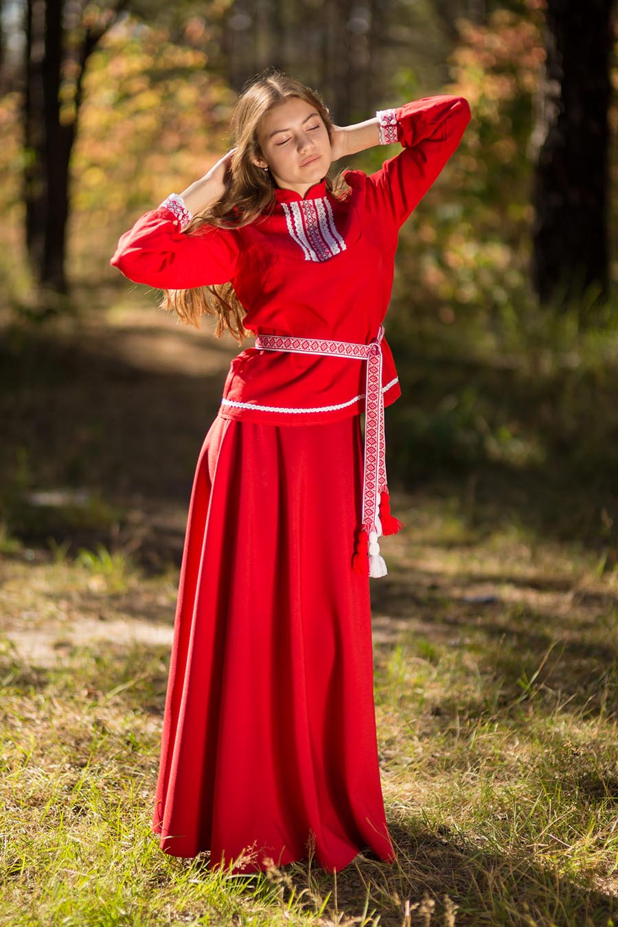 Underwear Women in Slavic costumes in Samsun